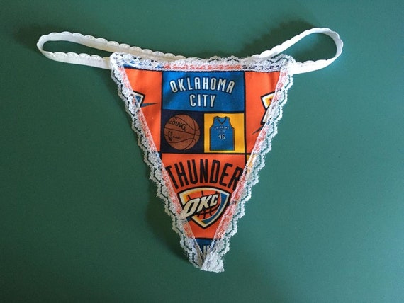 Womens OKLAHOMA CITY THUNDER Nba Basketball String Thong Underwear -   Canada