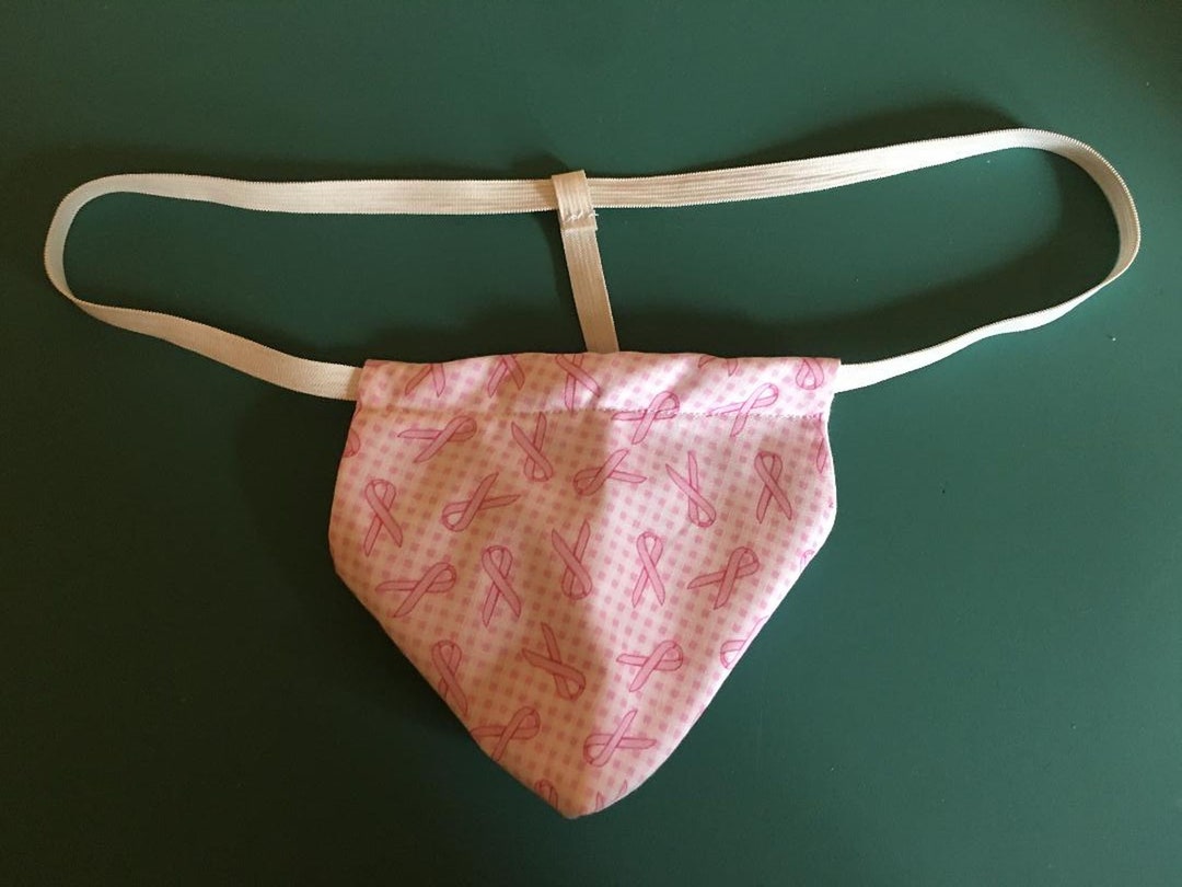 New Mens BREAST CANCER AWARENESS String Thong Male Underwear Etsy