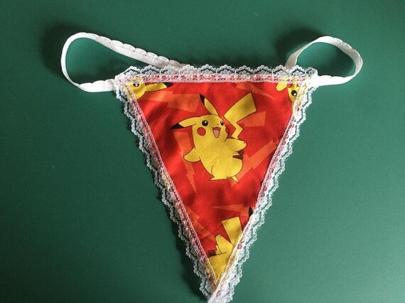 Womens POKEMON Movie String Thong Underwear -  Israel