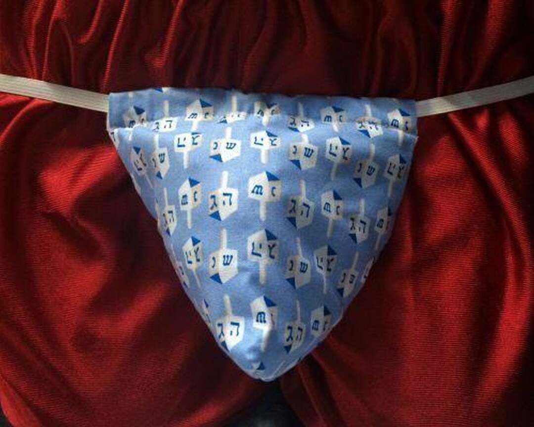 Mens DREIDEL Jewish Hanukkah Gstring Thong Sexy Male Underwear Etsy