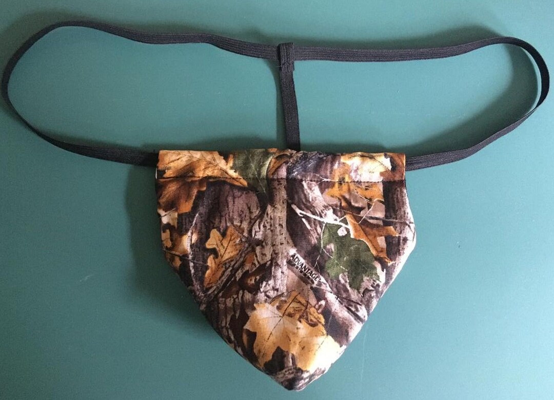 New Mens CAMO REALTREE Hunting String Thong Camoflauge Male Underwear 