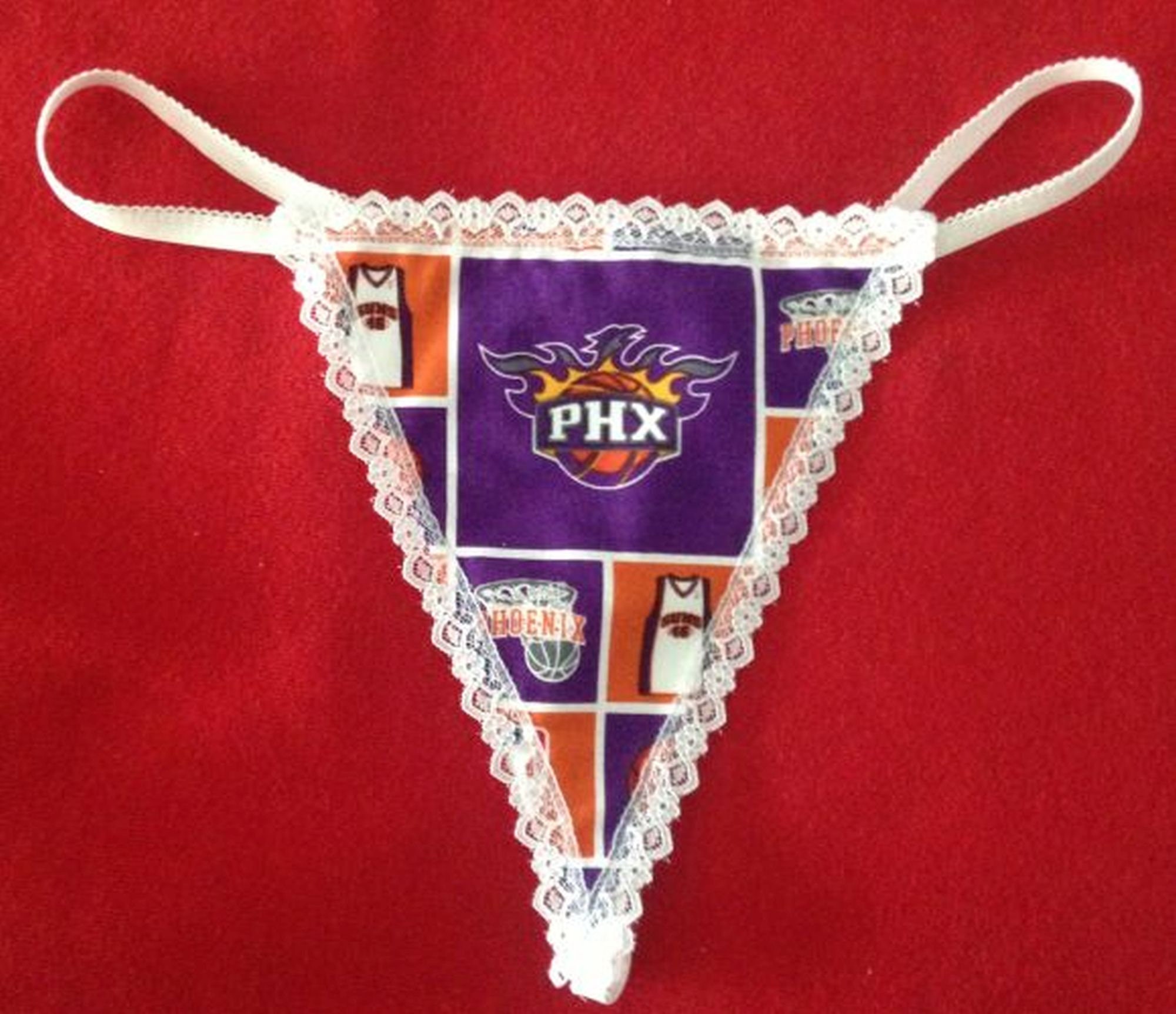Womens PHOENIX SUNS Nba Basketball Gstring Thong Sexy Panties Etsy