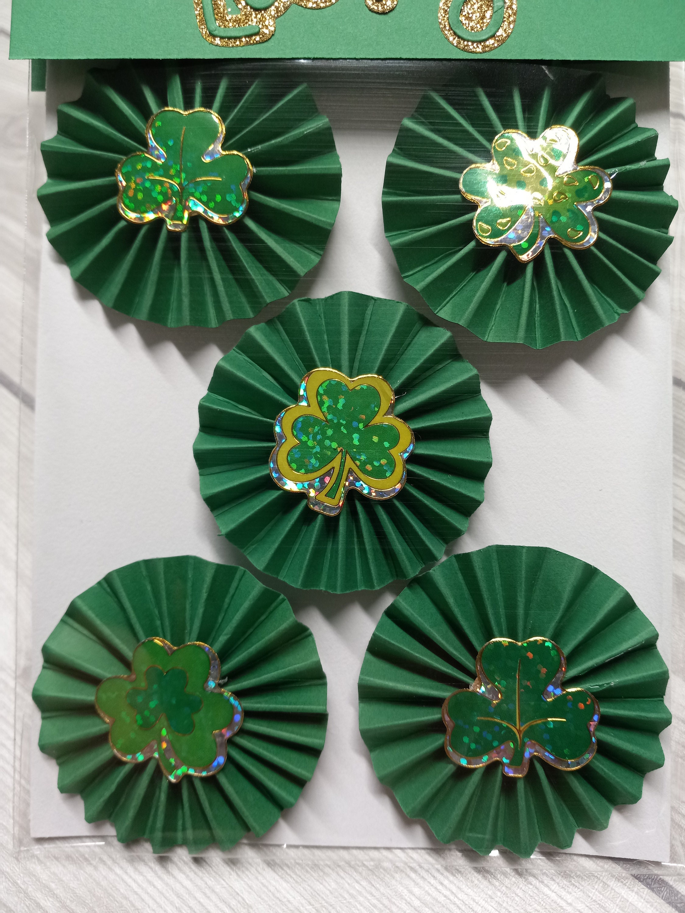 st patricks day rosettes definition