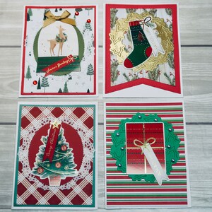 DIY Christmas Tag & Stripe Card Kit Christmas Holiday 5