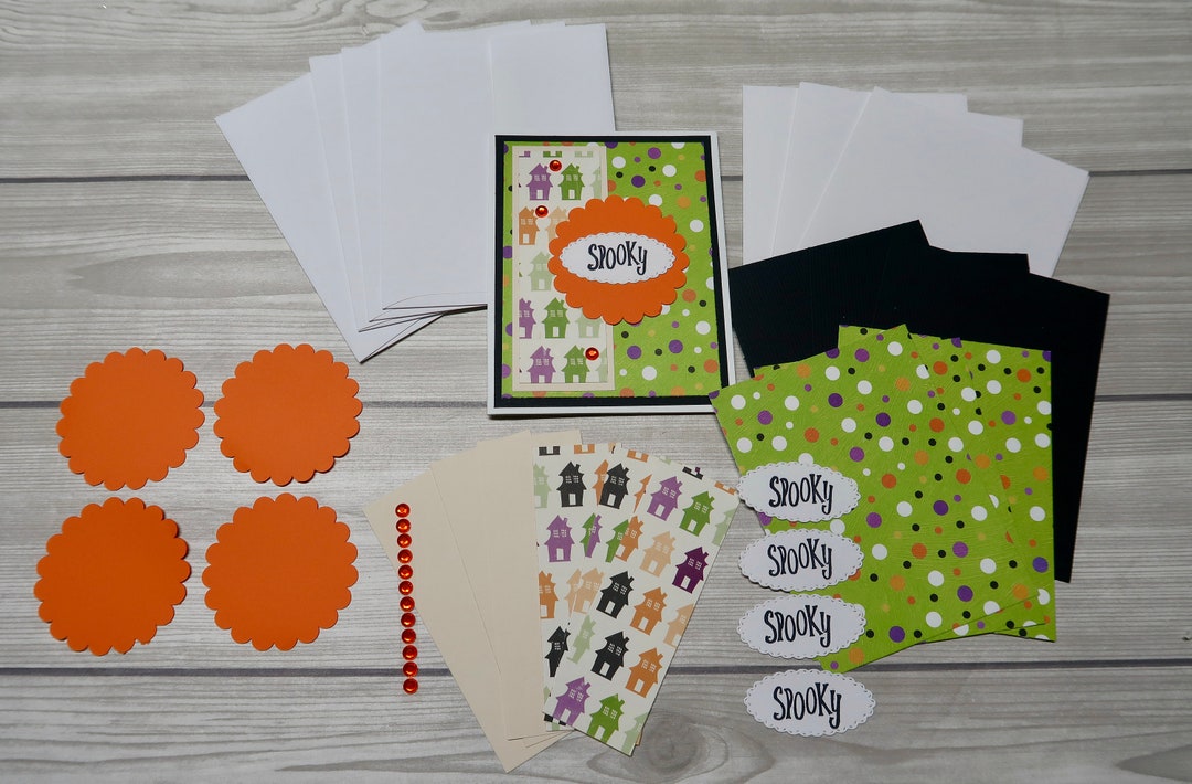 Diy Card-kit, DO It Yourself Card Kit, Easy Card Making, Precut Cards ...