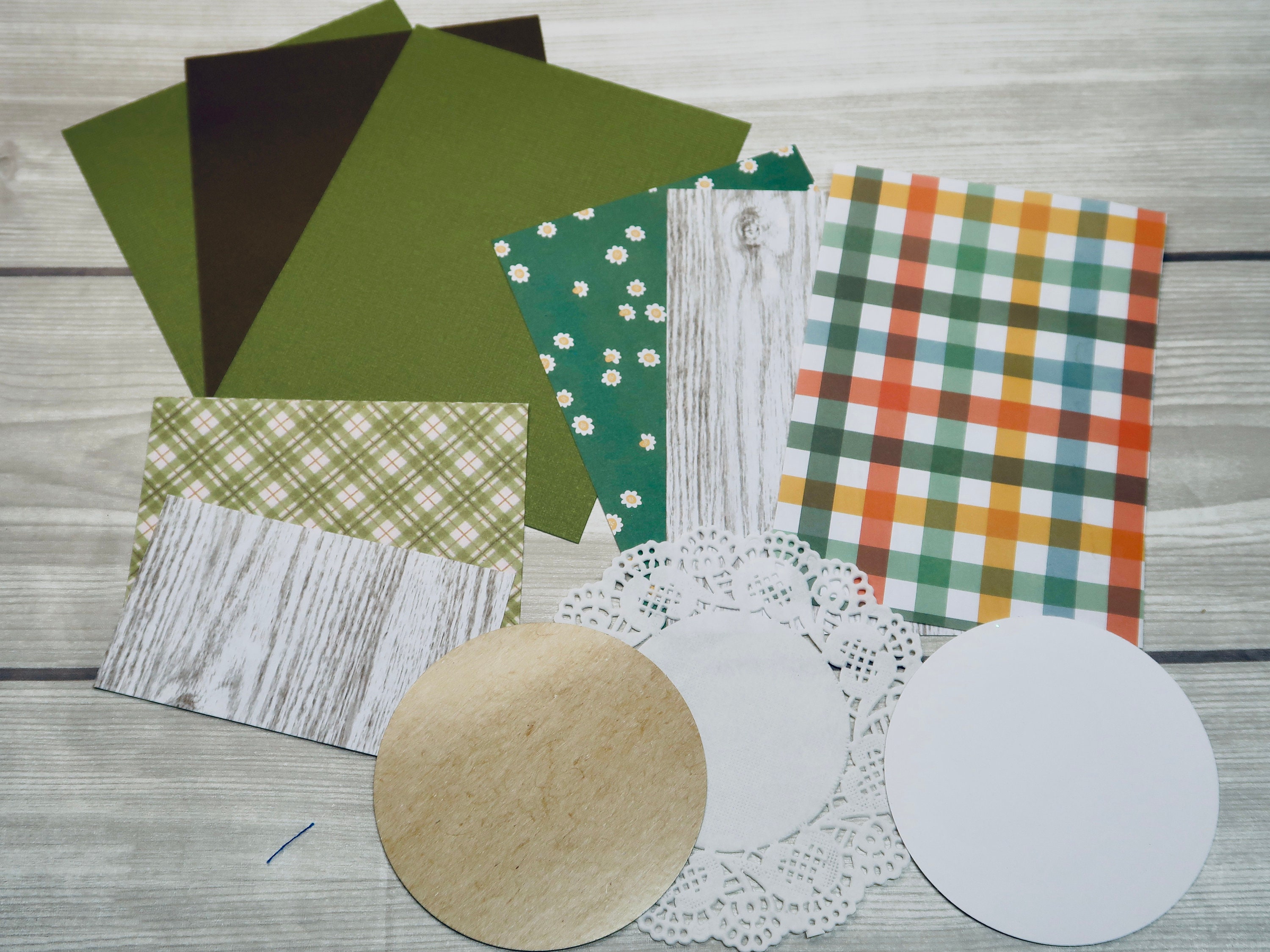 Pumpkin Patch Fall Card Making Kit: Handmade A2 Cards - Etsy