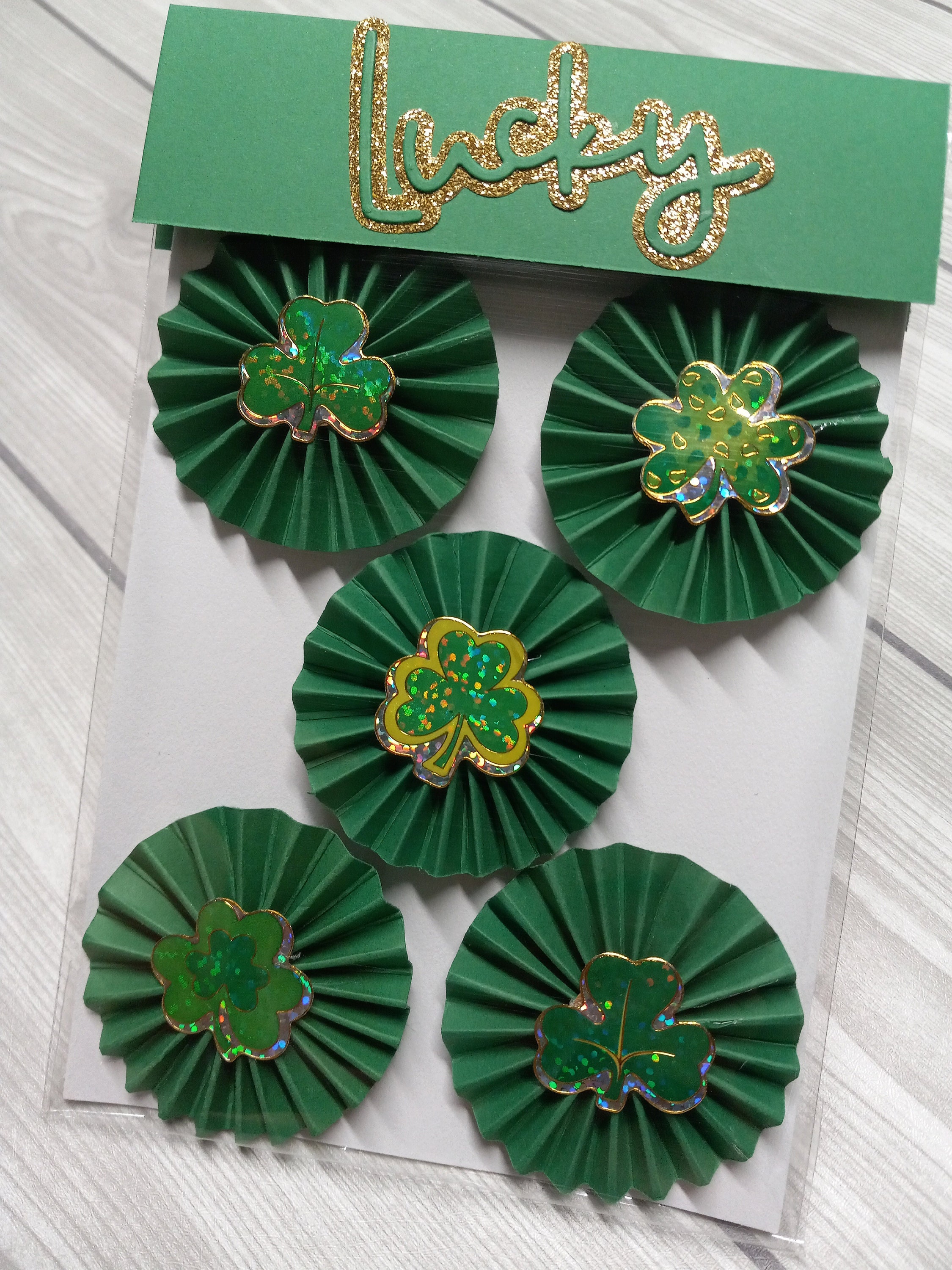 st patricks day rosettes recipe