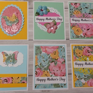 SHUSAY 8 Pcs Card Making Kits for Kids, Greeting Card Making Kit, Thank You Card Kit DIY Handmade Card Making Supplies Art Crafts for Mother's Day
