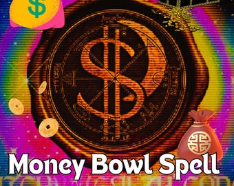 Money Bowl Spell: Wealth & Abundance Ritual Guide (Digital Download