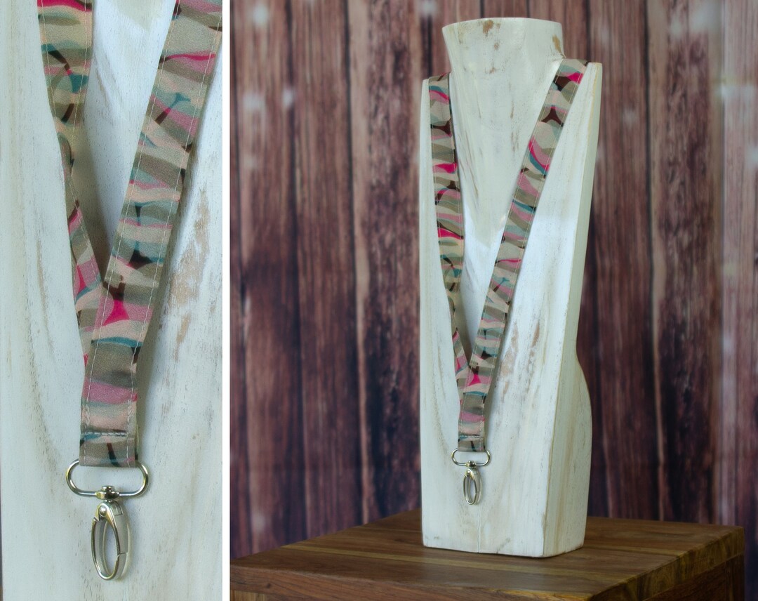 Keychain Safari Stripes for Hanging Lanyard Etsy