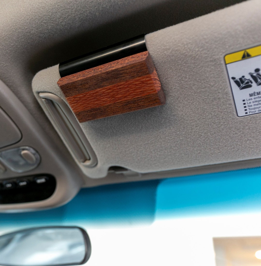 Wood Visor Clip Freshener, Scented Wood Car Freshener, Wood Air