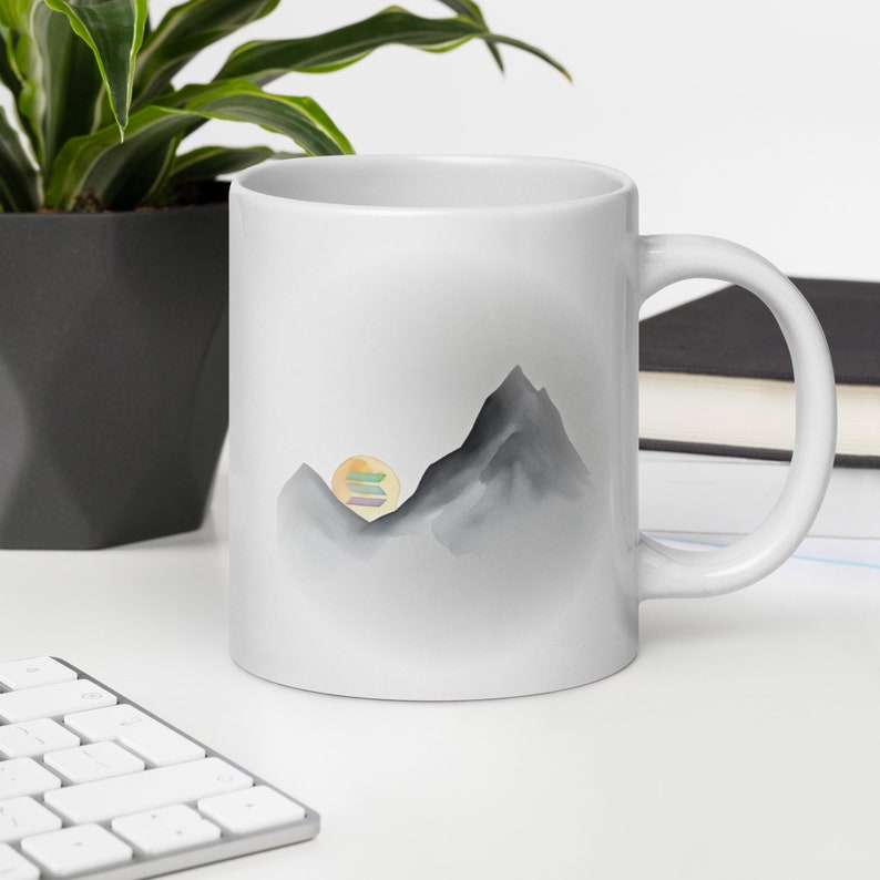 Solana Mug Cup (SOL) | The Moon