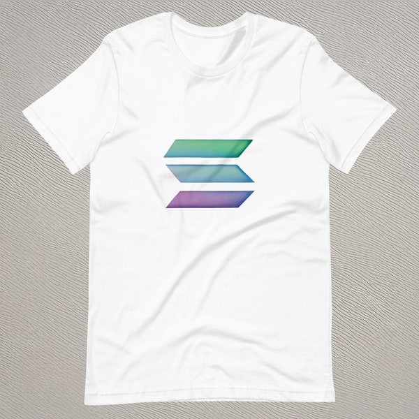 Solana Shirt (SOL) Crypto | Short Sleeve Unisex Tee T-Shirt #2