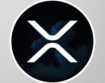 Ripple Sticker (XRP) - Vinyl Crypto Stickers