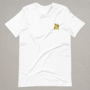Dogecoin Minimalist T-Shirt (DOGE) | Short Sleeve Unisex