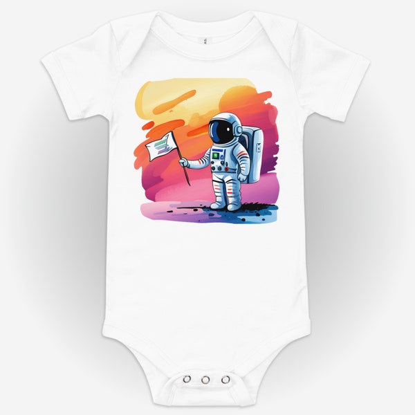 Combinaison astronaute Solana (SOL) | T-shirt bébé à manches courtes