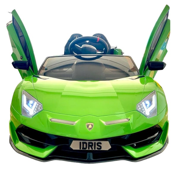Kids Electric Toy Car Number Plate / Baby Plate / Lamborghini Children's Car
