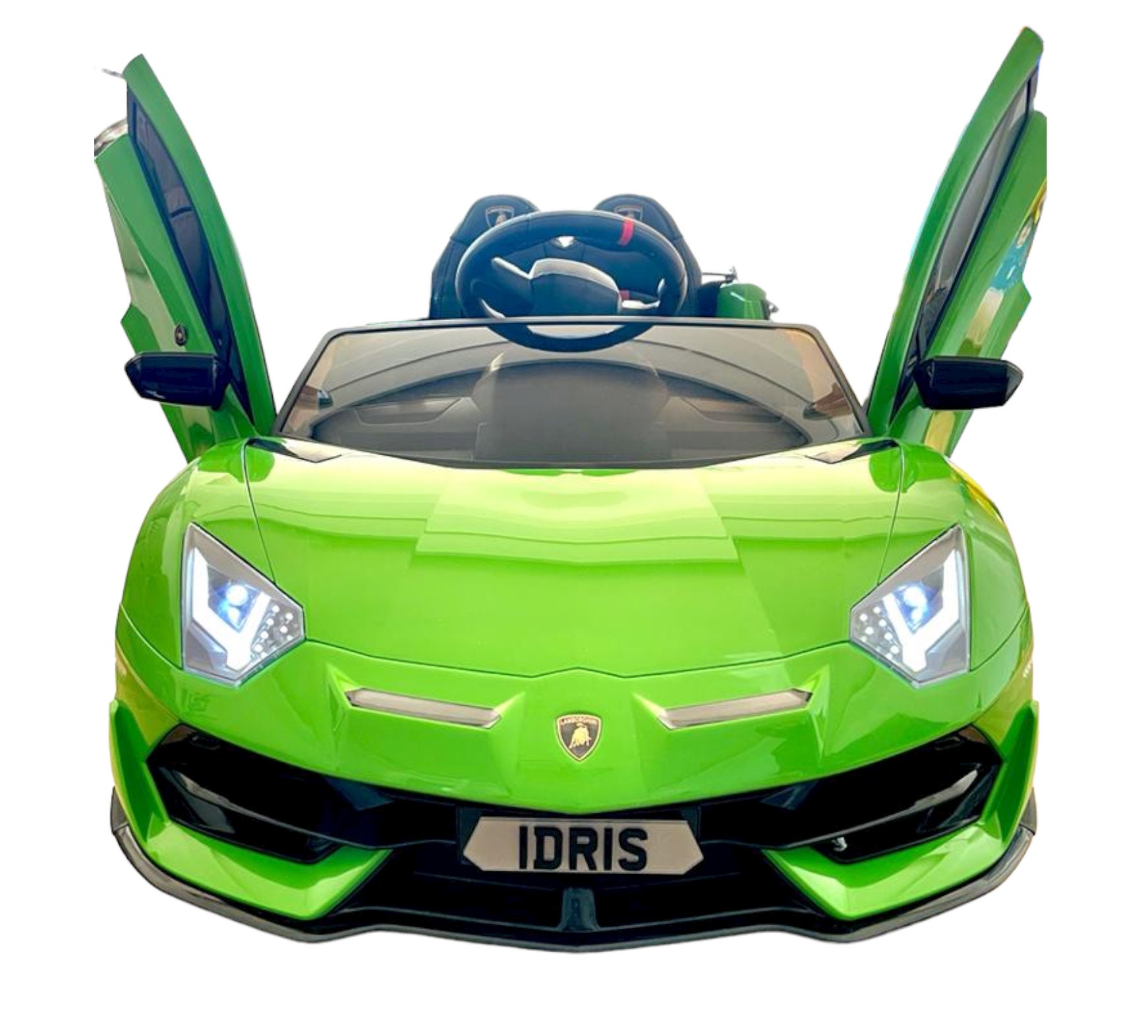 Kids Electric Toy Car Number Plate Baby Plate Lamborghini Children s Car Etsy