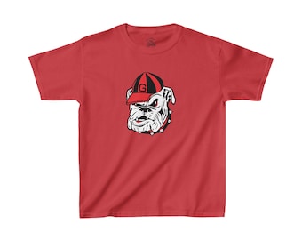 T-shirt en coton épais Georgia Bulldogs pour enfants