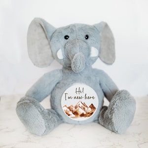 Cartes étape importante pour la première année de bébé, cadeau baby shower, cartes étape étape bébé interchangeables, faire-part de bébé, peluche personnalisée
