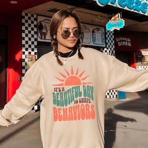 RBT Shirts BCBA Sweatshirt Shirt Speech Therapy Sweatshirt SLP Sweatshirt Aba Gift Teach Sweatshirt Speech Therapy Shirt School Psychologist