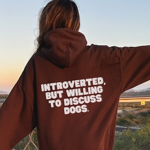 Funny Hoodie for Dog Owners Hoodies with Funny Sayings About Dogs Love Dogs More Than People Humorous Dog Lover Hoodie Dog Hoodie for People