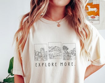 Granola Girl Aesthetic Granola Girl Granola Girl Clothing Comfort Colors Oversized T Shirt Granola Girl Accessories Granola Girl Gift Forest