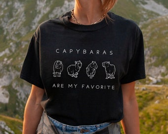 Capybara Shirt Capybara T Shirt Capybara Animal Lover Shirt Capybara Meme Shirt Capybara Clothes Capybara Sarcastic Shirt Capybara Funny Tee