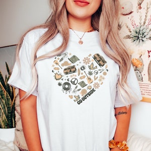 Granola Girl Granola Girl Aesthetic Granola Girl Shirt Oversized Hipster  Tee Granola Girl Clothing Granola Girl Gift Forestcore Indie Shirt 