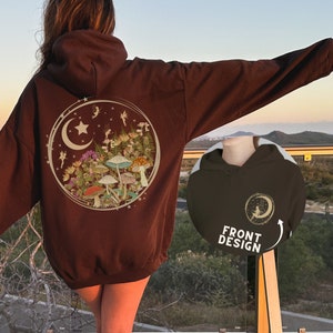 Fairy Grunge Goblincore Clothing Fairycore Hoodie Goblincore Hoodie Fairycore Grunge Fairy Grunge Hoodie Mushroom Hoodie Gairy Clothes