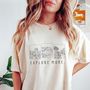 Granola Girl Aesthetic Granola Girl Granola Girl Clothing Comfort Colors Oversized T Shirt Granola Girl Accessories Granola Girl Gift Forest