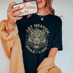 Christian Merch Trust in the Lord Made to Worship Christian Apparel Christian Clothes Jesus Clothes Worship Shirt Faith Shirt Lion Shirt