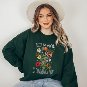 RBT Shirts BCBA Sweatshirt Shirt Speech Therapy Sweatshirt SLP Sweatshirt Aba Gift Teach Sweatshirt Speech Therapy Shirt School Psychologist