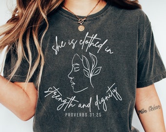 Christian Merch Trust in the Lord Made to Worship Feminist Shirt Christian Apparel Christian Clothes Jesus Clothes Worship Shirt Faith Shirt