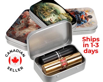 Tin Boxes | Full Color U.V. Printing | Gift Giving, Personal Organization, Promo Giveaway | Printed in Canada