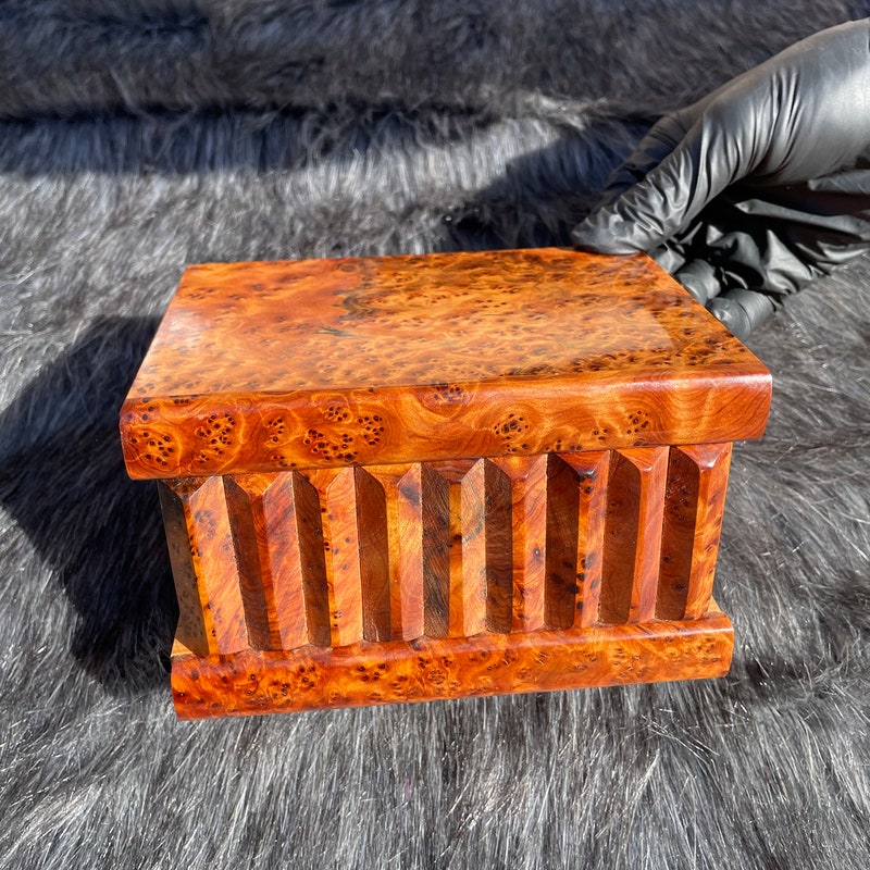 Burl Wood Box - Etsy