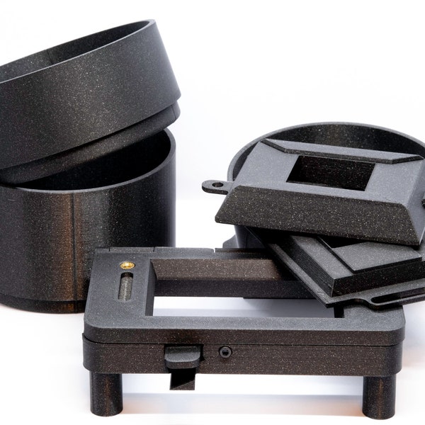Hummerhalter Kit - Ein Filmhalter für DSLR-Scannen, der den Film tatsächlich hält
