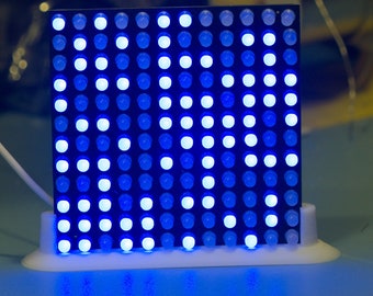 Computron 3000 in blue - 70s futuristic computer LED decorative light kit