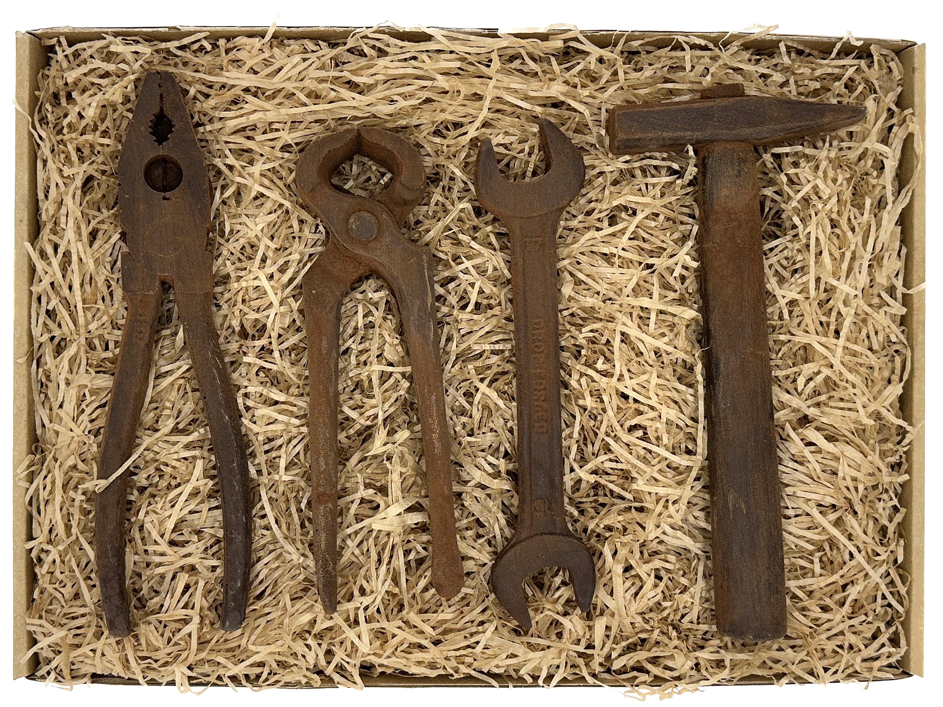 Rusty chocolate tools