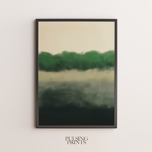 Autumn Vintage Poster Print Landscape Impressionist Printable Fine Art Digital Instant Download Living Room Vertical Wall Home Decoration