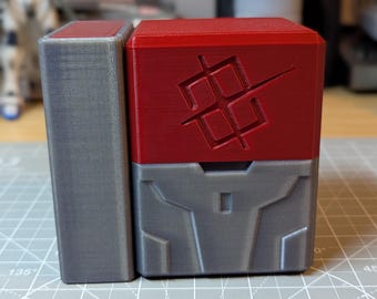 Gundam TCG Magnetic Deck Box and Token Box Combo
