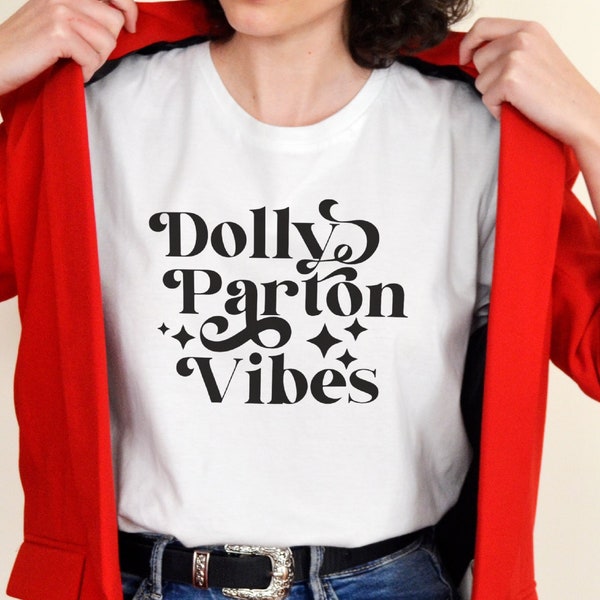 Dolly Parton Vibes  | SVG EPS Cut File, PNG for Sublimation Print, Design for shirts, mugs, totes, pillows