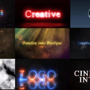 3D Logo Animation Video Intro, HD High Quality 4k Design Template