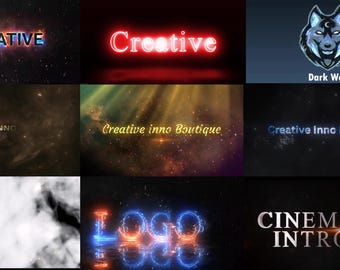 3D Logo Animation Video Intro, HD Quality