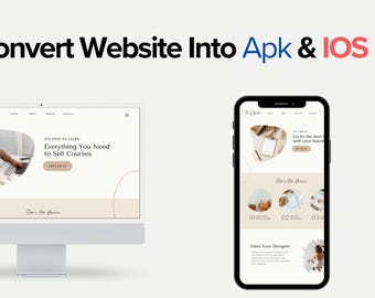 Convert Website into Android App And Ios app