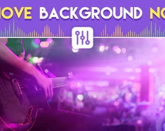 remove background music from video containing talking