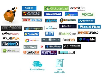 File Download Service: RapidGator, Mega, Turbobit, More