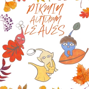 Autumn Leaves Pikmin Stickers