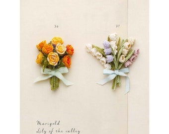 Japanese Craft Book - Kuro Yukiko's Flower Crochet (PDF) - Etsy