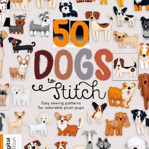 Felt Book - 50 Dogs to Stitch (English) (PDF)